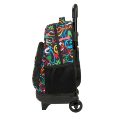 sac à dos trolley multicolore