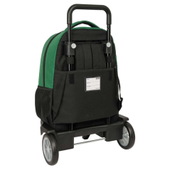 Sac à dos trolley universitaire Blackfit8 noir/vert