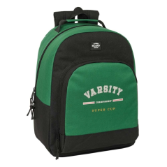 Sac à dos universitaire noir vert