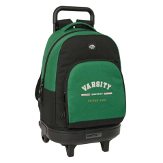 Sac à dos trolley noir vert