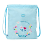 Sac à dos plat Blackfit8 Petalos bleu clair 35x40 cm Sac à dos plat Blackfit8 Petalos bleu clair 35x40 cm