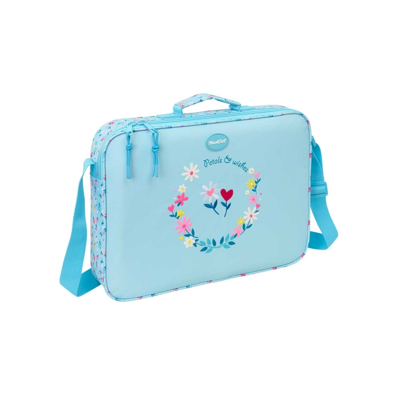 Mallette bandoulière Blackfit8 bleu clair 38x28x6 cm Mallette bandoulière Blackfit8 bleu clair 38x28x6 cm