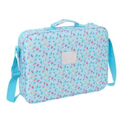 Mallette bandoulière Blackfit8 bleu clair 38x28x6 cm