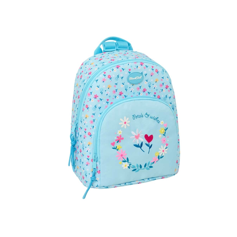 Mini sac à dos Blackfit8 Petalos bleu clair Mini sac à dos Blackfit8 Petalos bleu clair