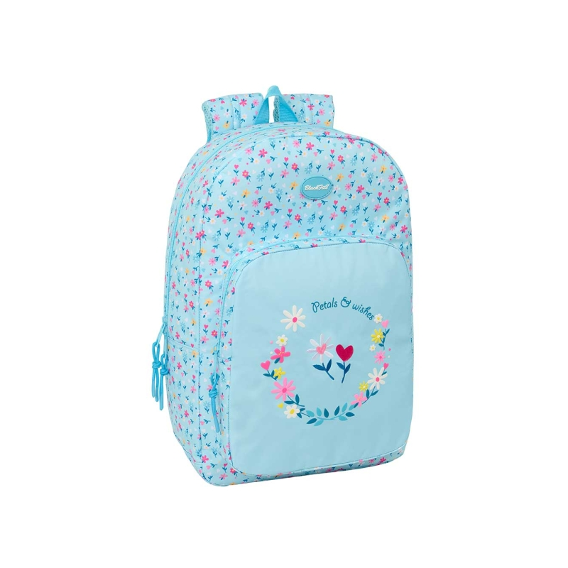 Sac à dos Blackfit8 Petalos 19L bleu clair compatible chariot Sac à dos Blackfit8 Petalos 19L bleu clair compatible chariot