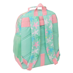 Sac à dos Safta étoiles vert adaptable chariot
