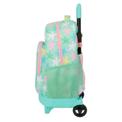 Sac à roulettes vert 33L