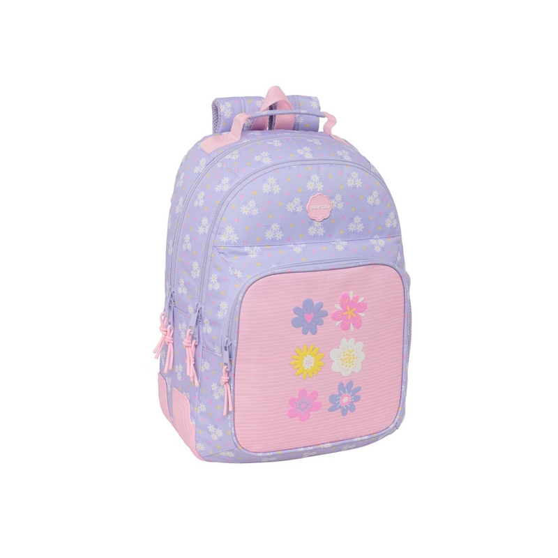 Sac à dos Safta Bouquet trolley violet 2 compartiments Sac à dos Safta Bouquet trolley violet 2 compartiments