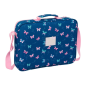 Porte-documents zippé Blackfit8 bleu marine papillons Porte-documents zippé Blackfit8 bleu marine papillons