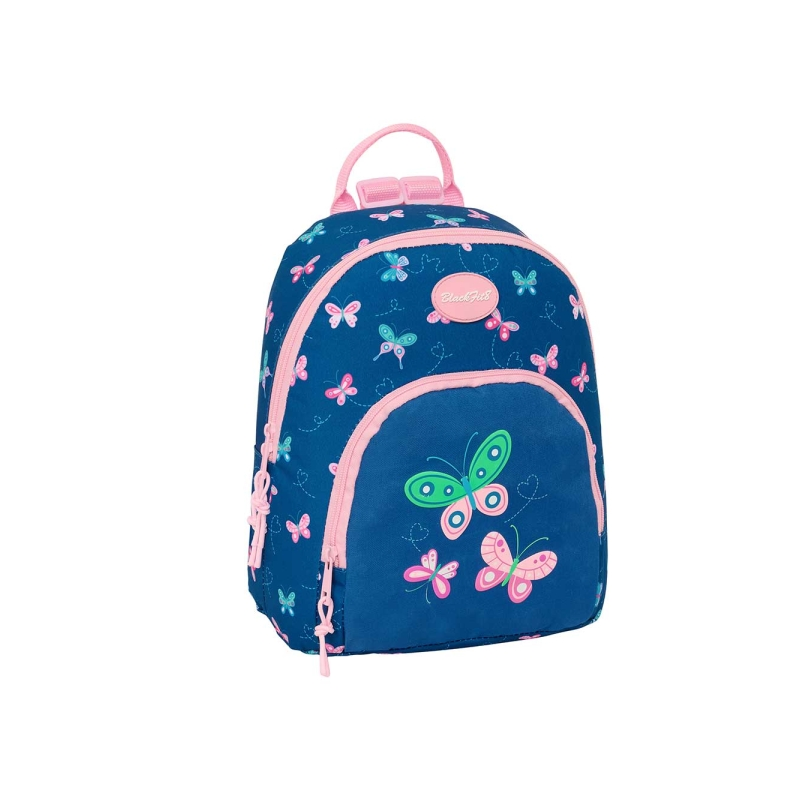 Sac à dos mini papillons Blackfit8 bleu marine