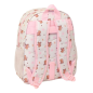 Sac à dos Capibara Safta 15L rose pastel adaptable chariot