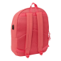 Sac à dos PC 15,6 Safta Basique antivol corail Sac à dos PC 15,6 Safta Basique antivol corail