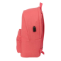 Sac à dos PC 15,6 Safta Basique antivol corail Sac à dos PC 15,6 Safta Basique antivol corail