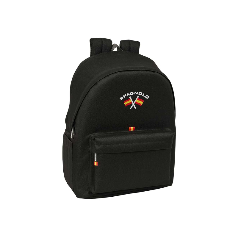 Sac à dos ordinateur 15,6 pouces antivol USB noir Safta