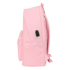sac à dos antivol rose ordinateur
