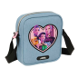 Sac bandoulière K-Pop Demon Hunters bleu clair 16x18