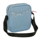 Sac bandoulière K-Pop Demon Hunters bleu clair 16x18