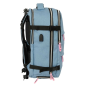 Sac à dos cabine K-Pop Demon Hunters bleu clair 15,6" USB Sac à dos cabine K-Pop Demon Hunters bleu clair 15,6" USB