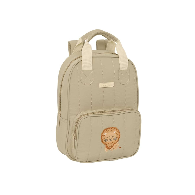 Sac à dos enfant Safta Leon sable 4,5 L poche avant
