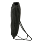 Sac à dos plat Sevilla FC noir à cordons 35x40 cm