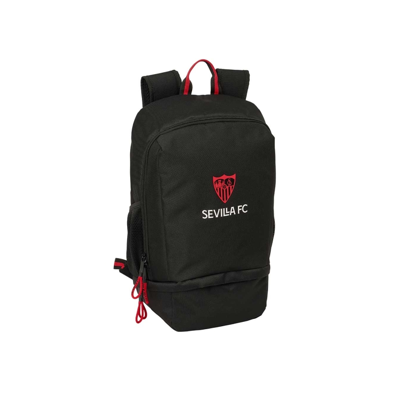Sac à dos Sevilla FC noir avec compartiment chaussures
