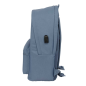 Sac à dos antivol ordinateur 15,6 pouces bleu USB Sac à dos antivol ordinateur 15,6 pouces bleu USB