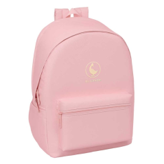 sac à dos rose antivol