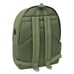 Sac à dos antivol ordinateur 15,6 pouces vert