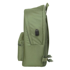 Sac à dos antivol vert