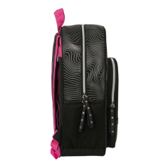sac à dos noir rose