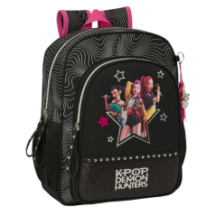 Sac à dos noir rose 15L