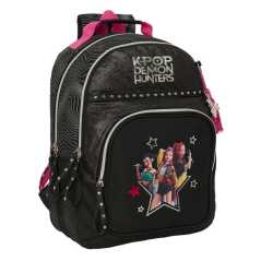 Sac à dos noir rose