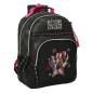 Sac à dos K-Pop Demon Hunters noir et rose, trolley adaptable Sac à dos K-Pop Demon Hunters noir et rose, trolley adaptable