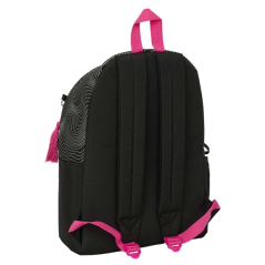 Sac à dos K-Pop Chasseurs de démons PC 14,1" noir rose