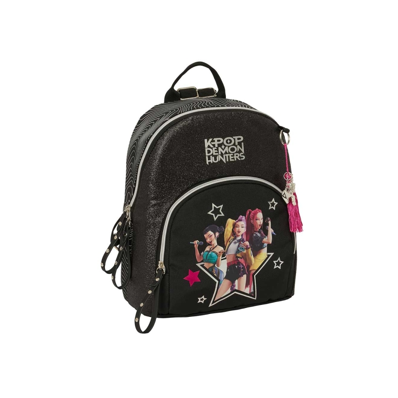 Mini sac à dos Chasseurs de démons K-pop noir