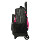 Sac à dos à roulettes K-Pop Demon Hunters noir rose