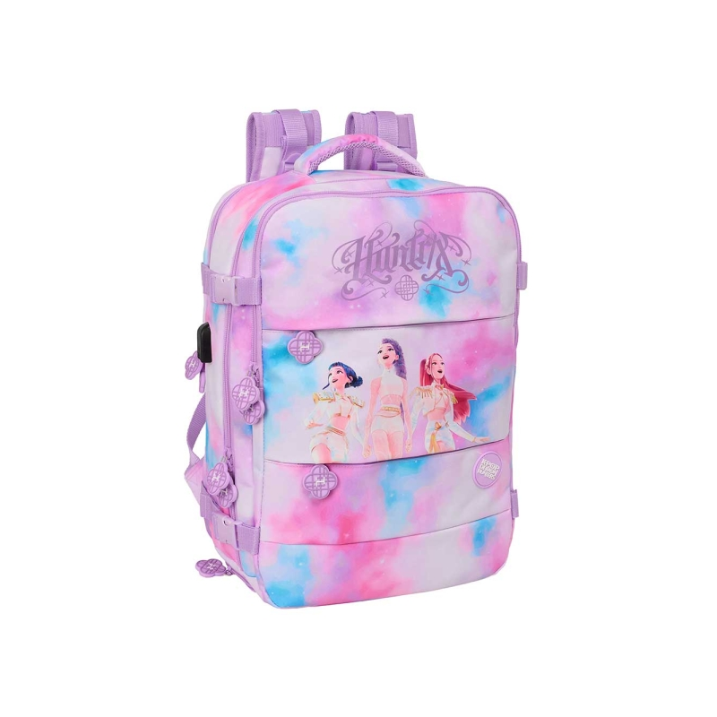 Sac à dos cabine K-Pop Demon Hunters 15,6 pouces multicolore Sac à dos cabine K-Pop Demon Hunters 15,6 pouces multicolore