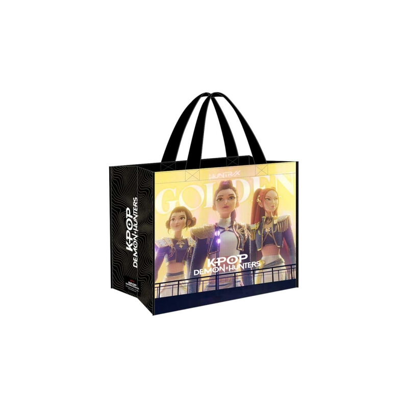 Shopper réutilisable K-Pop Demon Hunters noir 36L Shopper réutilisable K-Pop Demon Hunters noir 36L