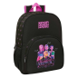 Sac à dos K-Pop Demon Hunters noir rose