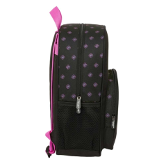 sac à dos noir rose