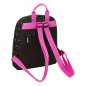 Mini sac à dos K-Pop Demon Hunters Safta noir rose Mini sac à dos K-Pop Demon Hunters Safta noir rose