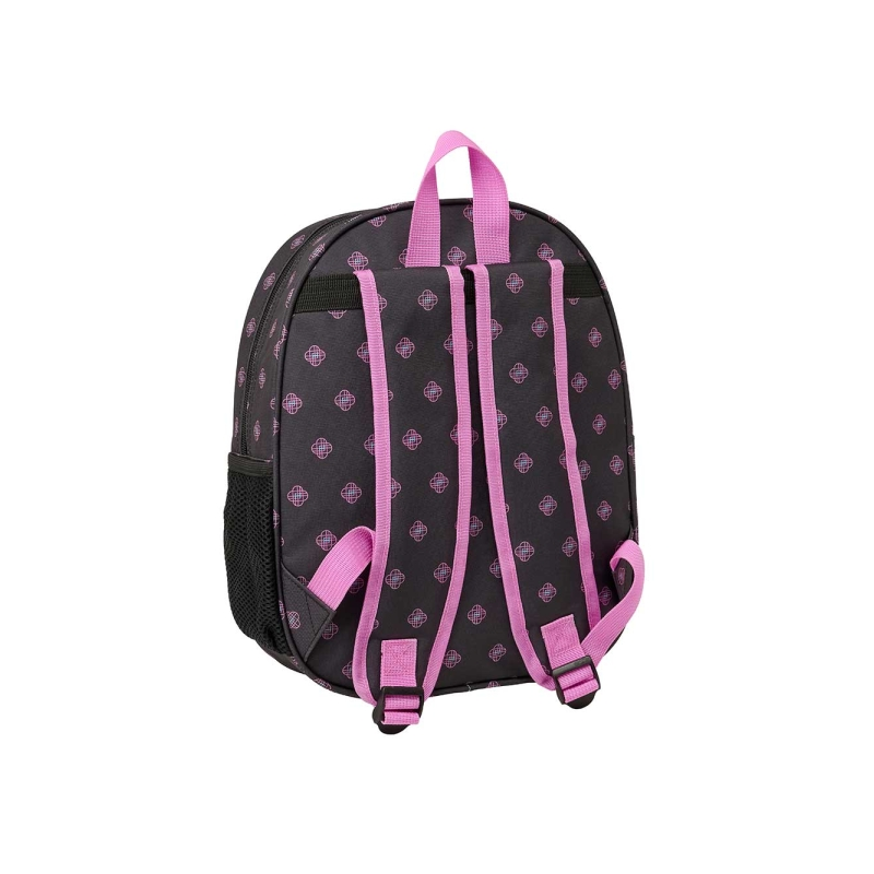 Sac à dos 3D Chasseurs de démons noir 27x33x10 cm Sac à dos 3D Chasseurs de démons noir 27x33x10 cm