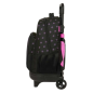 Sac à roulettes K-Pop Demon Hunters 33L Noir Rose Sac à roulettes K-Pop Demon Hunters 33L Noir Rose