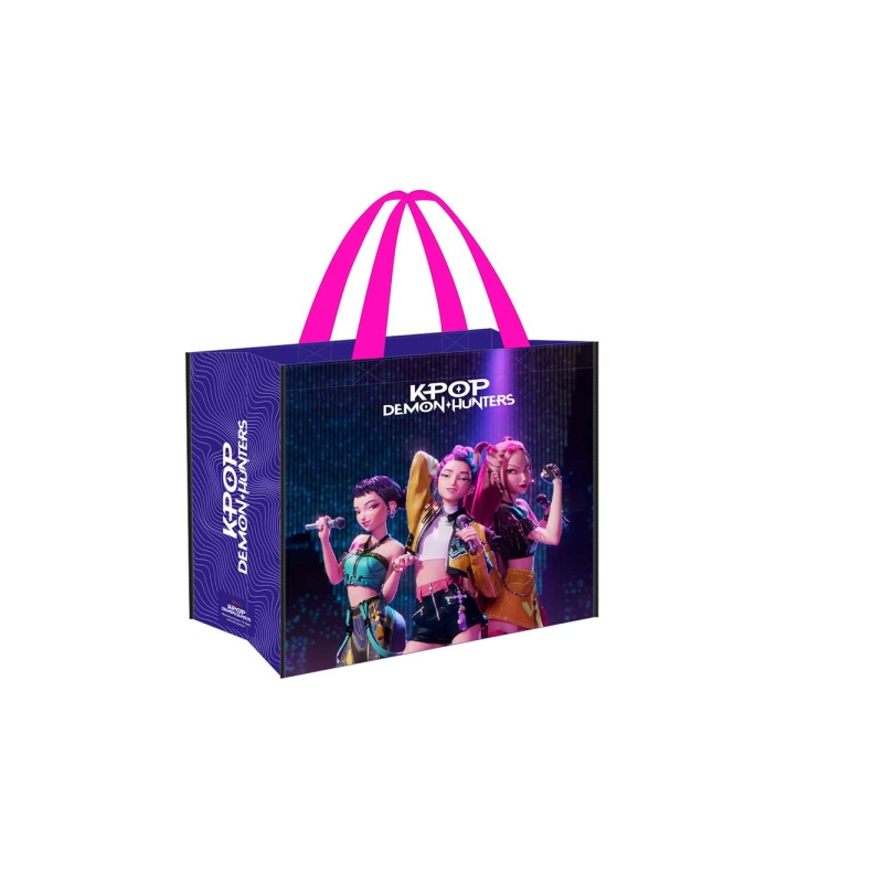 Sac réutilisable K-Pop Demon Hunters 36L bleu nuit Sac réutilisable K-Pop Demon Hunters 36L bleu nuit