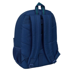 Sac à dos Safta Kappa bleu marine compatible valise roulettes