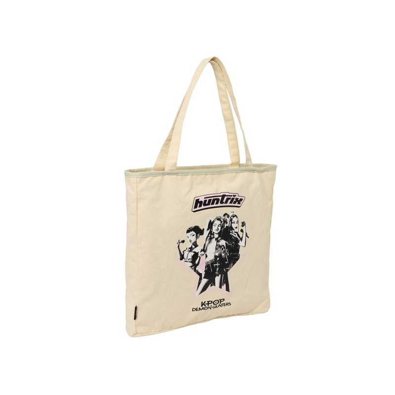 Sac fourre-tout K-Pop Demon Hunters beige Sac fourre-tout K-Pop Demon Hunters beige