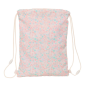 Sac plat Safta Butterfly 3L rose pastel avec poche zippée Sac plat Safta Butterfly 3L rose pastel avec poche zippée