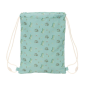 Sac plat Safta Dinos menthe 3 L fermeture cordon