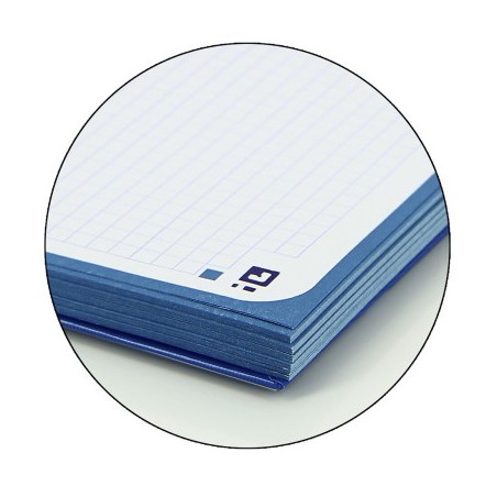 Cahier Oxford A4+ 5x5mm 80f Bleu Marine