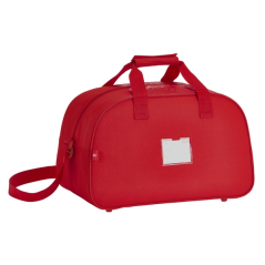 Sac de sport Real Sporting de Gijón rouge bandoulière